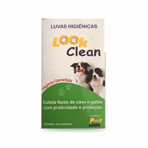 Luvas Higiênicas LookClean com 12 unidades